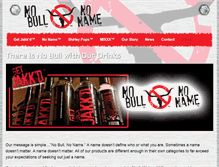 Tablet Screenshot of nobullnoname.com